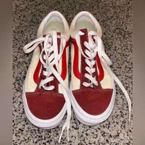 Vans Old Skool Suede Red Shoes